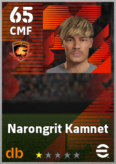 Narongrit Kamnet — CMF, OVR 65, MAX 65