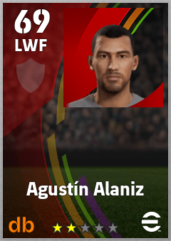 Agustín Alaniz eFootball player card