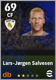 Lars-Jørgen Salvesen — CF, OVR 69, MAX 69