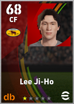 Lee Ji-Ho — CF, OVR 68, MAX 68