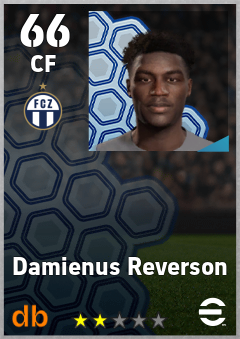 Damienus Reverson eFootball player card