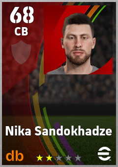 Nika Sandokhadze eFootball player card