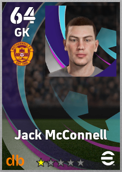 Jack McConnell eFootball player card