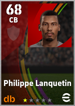 Philippe Lanquetin — CB, OVR 68, MAX 68