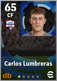 Carlos Lumbreras — CF, OVR 65, MAX 65