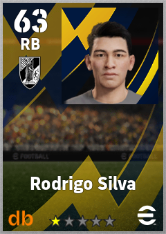 Rodrigo Silva — RB, OVR 63, MAX 63
