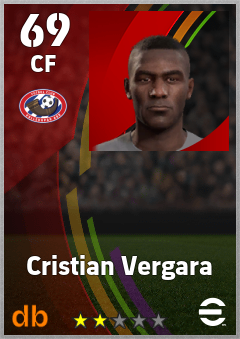 Cristian Vergara eFootball player card
