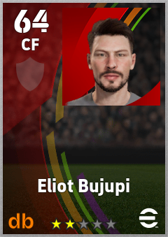 Eliot Bujupi eFootball player card