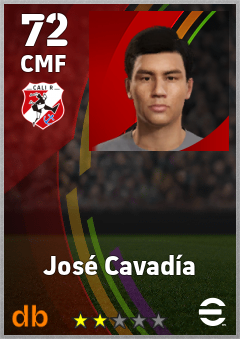 José Cavadía — CMF, OVR 72, MAX 72