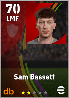 Sam Bassett eFootball player card