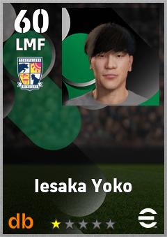 Iesaka Yoko — LMF, OVR 60, MAX 60
