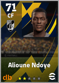 Alioune Ndoye — CF, OVR 71, MAX 71