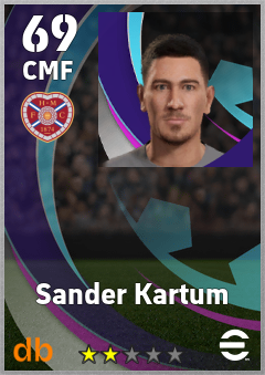 Sander Kartum — CMF, OVR 69, MAX 69