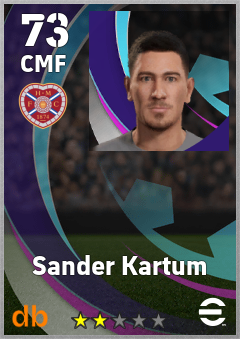 Sander Kartum eFootball player card