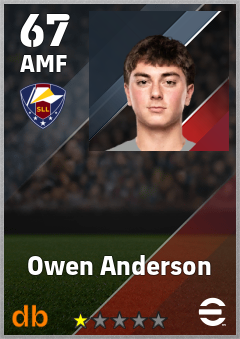 Owen Anderson — AMF, OVR 67, MAX 67