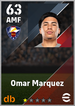Omar Marquez — AMF, OVR 63, MAX 63