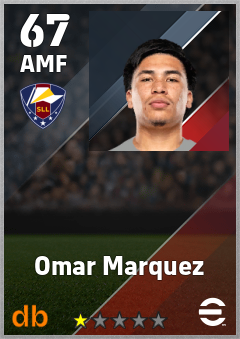 Omar Marquez — AMF, OVR 67, MAX 67