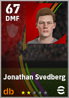 Jonathan Svedberg eFootball player card