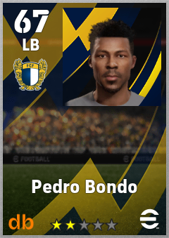 Pedro Bondo — LB, OVR 67, MAX 67