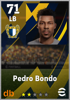 Pedro Bondo — LB, OVR 71, MAX 71