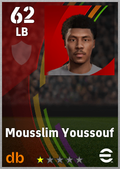 Mousslim Youssouf eFootball player card