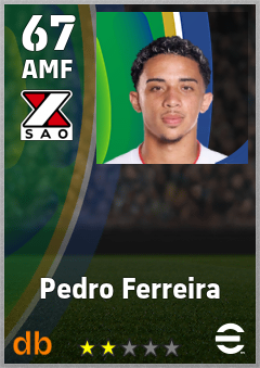 Pedro Ferreira — AMF, OVR 67, MAX 67