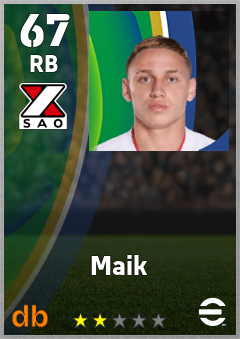 Maik eFootball player card