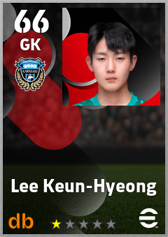 Lee Keun-Hyeong — GK, OVR 66, MAX 66