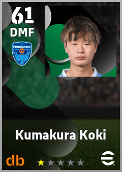 Kumakura Koki eFootball player card