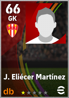 J. Eliécer Martínez — GK, OVR 66, MAX 66