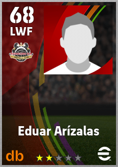 Eduar Arízalas — LWF, OVR 68, MAX 68