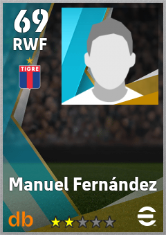 Manuel Fernández — RWF, OVR 69, MAX 69