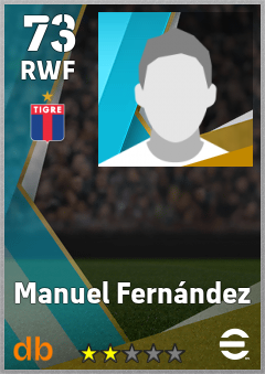 Manuel Fernández — RWF, OVR 73, MAX 73