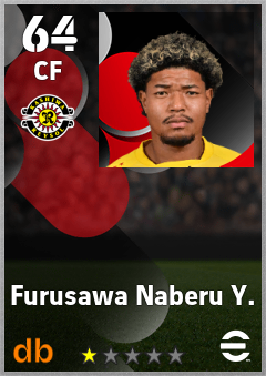 Furusawa Naberu Y. — CF, OVR 64, MAX 64