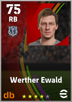 Werther Ewald eFootball player card