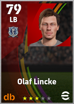 Olaf Lincke — LB, OVR 79, MAX 79