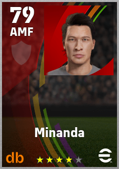 Minanda eFootball player card