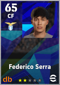 Federico Serra eFootball player card