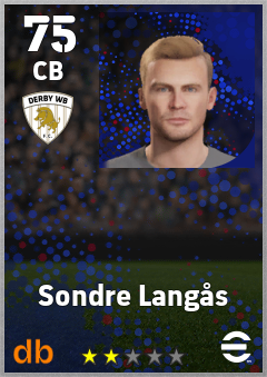 Sondre Langås eFootball player card