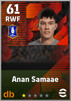 Anan Samaae — RWF, OVR 61, MAX 61