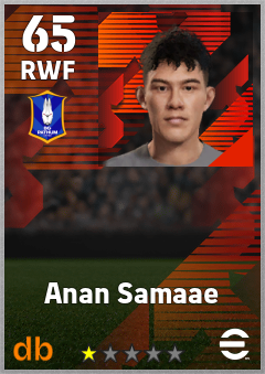 Anan Samaae — RWF, OVR 65, MAX 65
