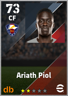 Ariath Piol — CF, OVR 73, MAX 73