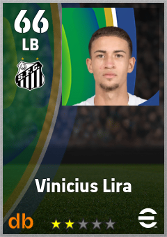 Vinicius Lira eFootball player card