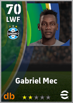 Gabriel Mec — LWF, OVR 70, MAX 70