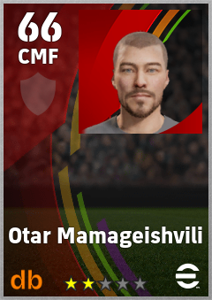 Otar Mamageishvili eFootball player card