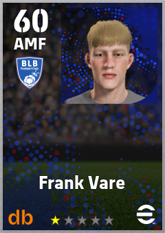 Frank Vare — AMF, OVR 60, MAX 60