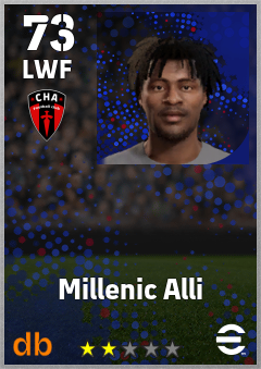 Millenic Alli — LWF, OVR 73, MAX 73
