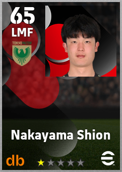 Nakayama Shion — LMF, OVR 65, MAX 65