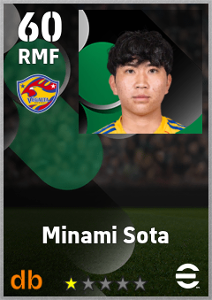 Minami Sota — RMF, OVR 60, MAX 60