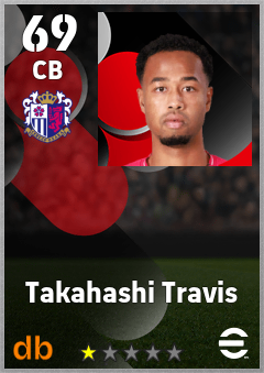 Takahashi Travis — CB, OVR 69, MAX 69